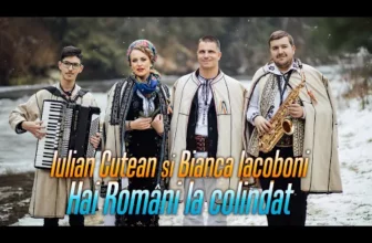 Iulian Cutean si Bianca Iacoboni – Hai Romani la colindat